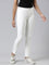 Girls Solid White Jeggings