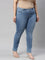 Women Solid Light Blue Denim Jeggings