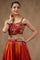 Orange color Lengha