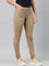 Women Solid Khaki Super Stretch Jeggings