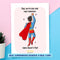 Superdad Cape Card