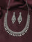 Designer Zirconia Crystal Elegance Necklace Set