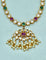 Designer Antique Plated Kundan Necklace Set