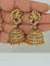 Designer Matt Kempu Beautiful peacock Design Jhumka Earrings