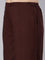 Neeru's Brown Regular Straight Solid Co-Ords Set