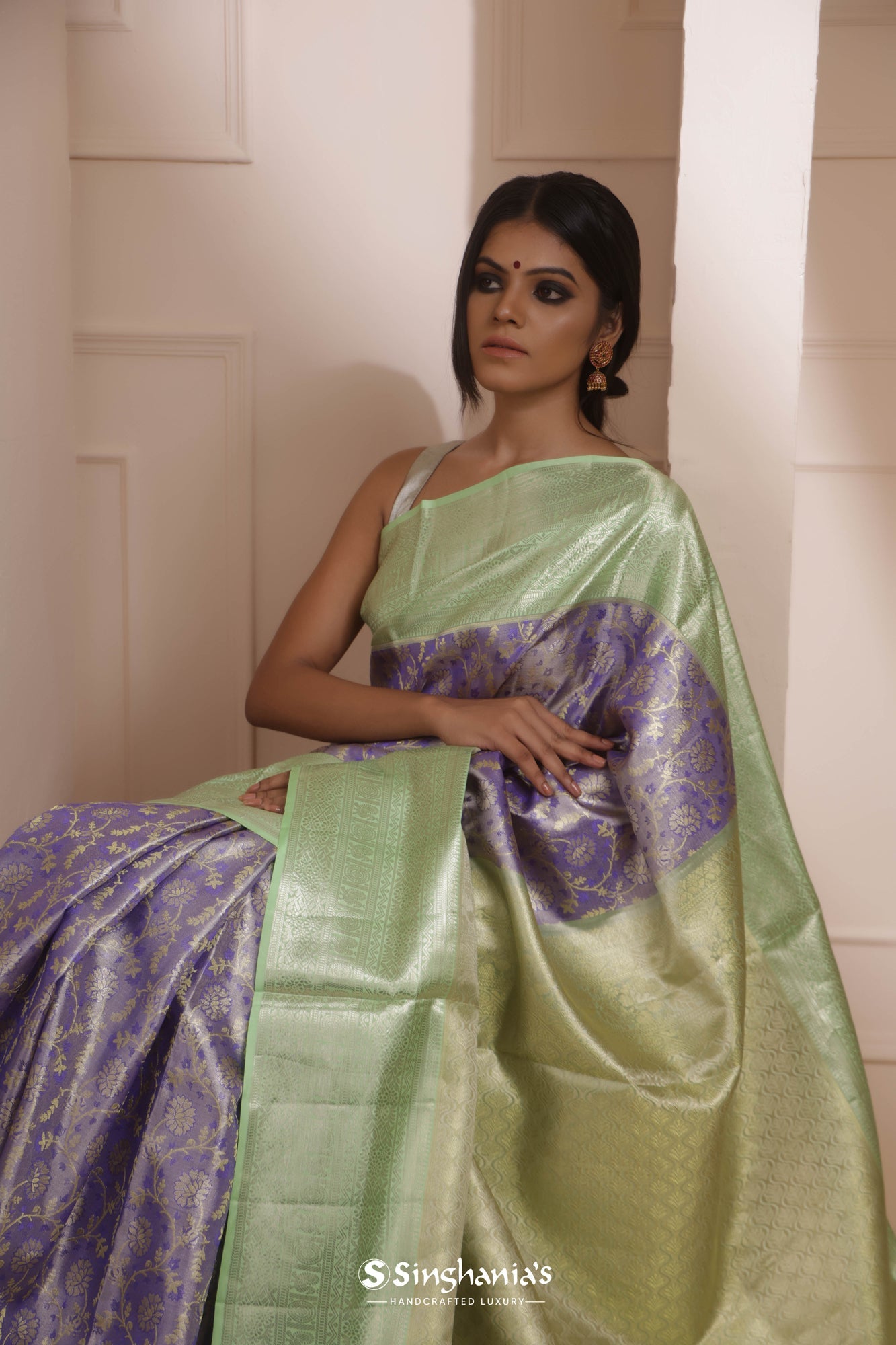 Pure Kanjivaram Silk Saree (adi80893)