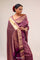 Dark Raspberry Jaal Kanjivaram Silk Saree