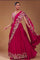 Pink Embroidered Lehenga