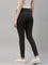 Women Solid Black Denim Jeggings