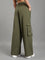 Dark Olive Cargo Pants