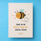 Thank you for bee-ing card (Set of 2)