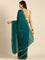 Green shimmer tissue saree with cut Dana & Swarovski embroidery