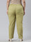 Women Solid Light Pista Comfort Fit Cotton Pants