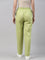 Women Solid Light Pista Comfort Fit Cotton Pants