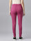 Women Solid Fuchsia Super Stretch Jeggings