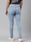 Women Solid Light Blue Denim Jeggings