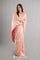 Heather Peach Banarasi Butti Silk Saree