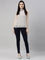 Women Solid Navy Super Stretch Jeggings