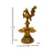 Brass Diya, Peacock Standing Deepam, Best Home Decor Oil Lamps