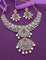 Designer GJ Polish Zirconia Necklace Set