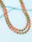 Designer 2-lines Monalisa Brown Beads Mala