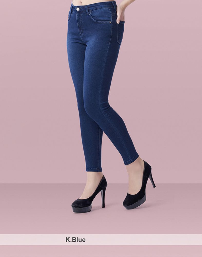 Focus high rise Skinny women dark blue Jeans