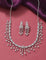 Designer Zirconia Crystal Elegance Necklace Set