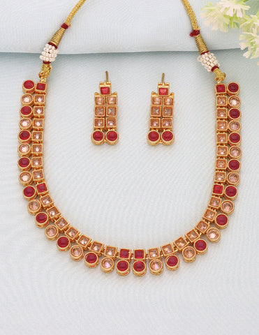 Designer Kundan Necklace Set