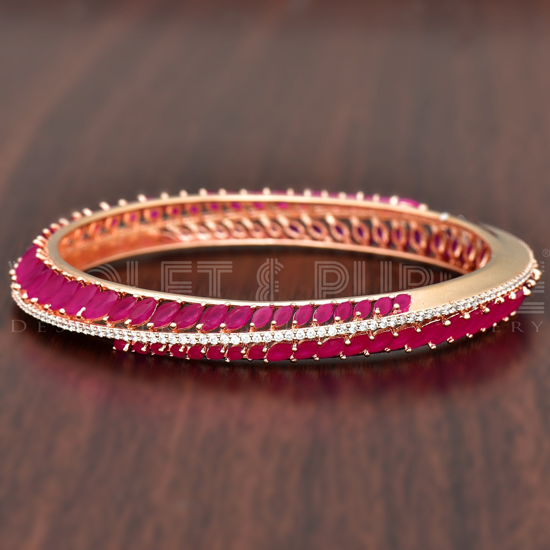 Zirconia Kada Bangle 92658