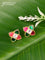 Bugadi earrings floral design with jadau kundan stones