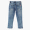 Boys Full Length Distressed Solid Jeans