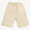 Boys Knee Length Zipper Pocket Mid Rise Shorts