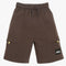 Boys Solid Knee Length Shorts