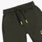 Boys Knee Length Solid Pop Shorts