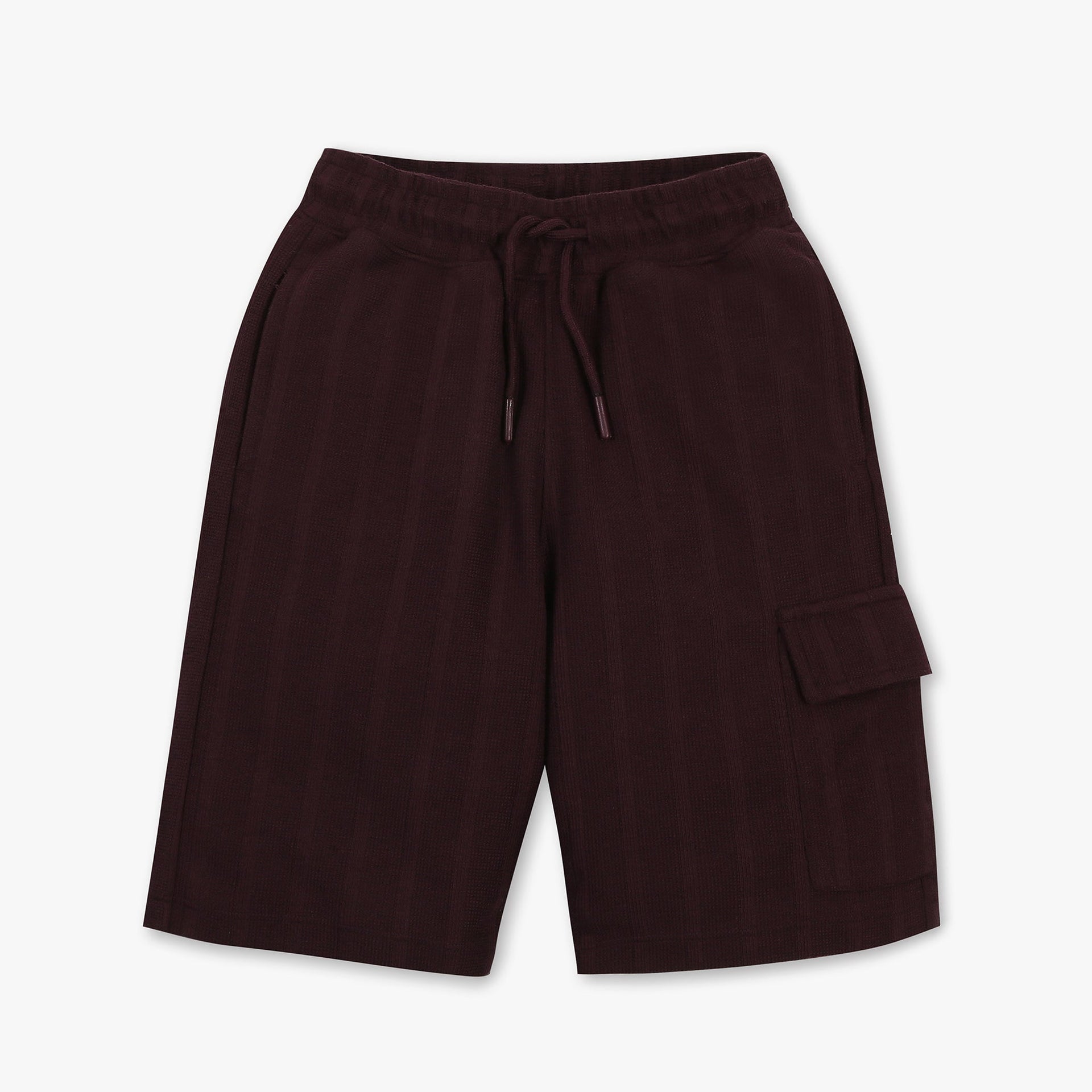 Boys Cotton Solid Shorts