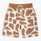 Boys Cotton All Over Print Knee Length Shorts