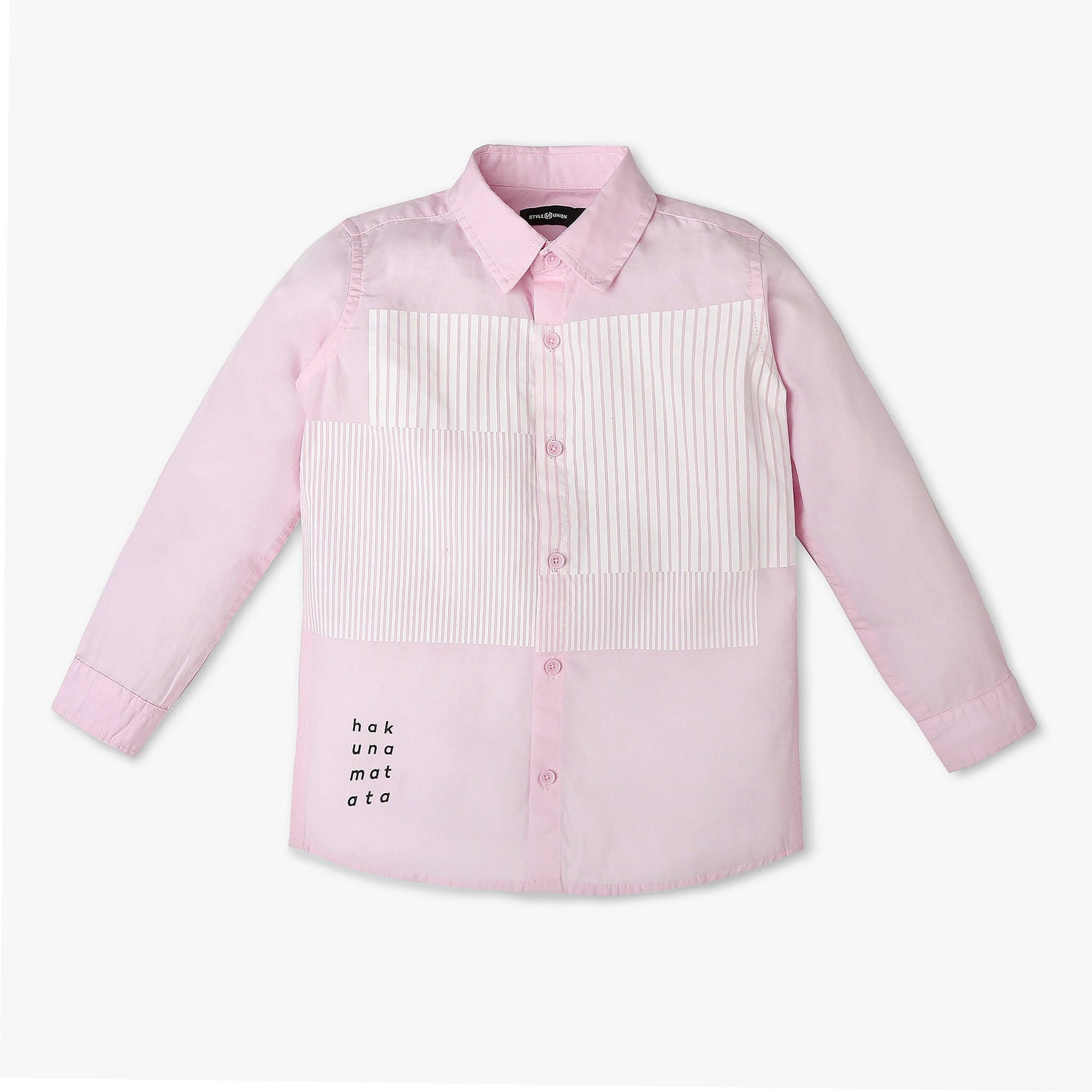 Boys Cut And Sew Shirt