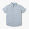 Boys Shirt Collar Half Sleeve Cuban Shirt