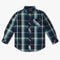 Boys Cotton Checkered Shirt