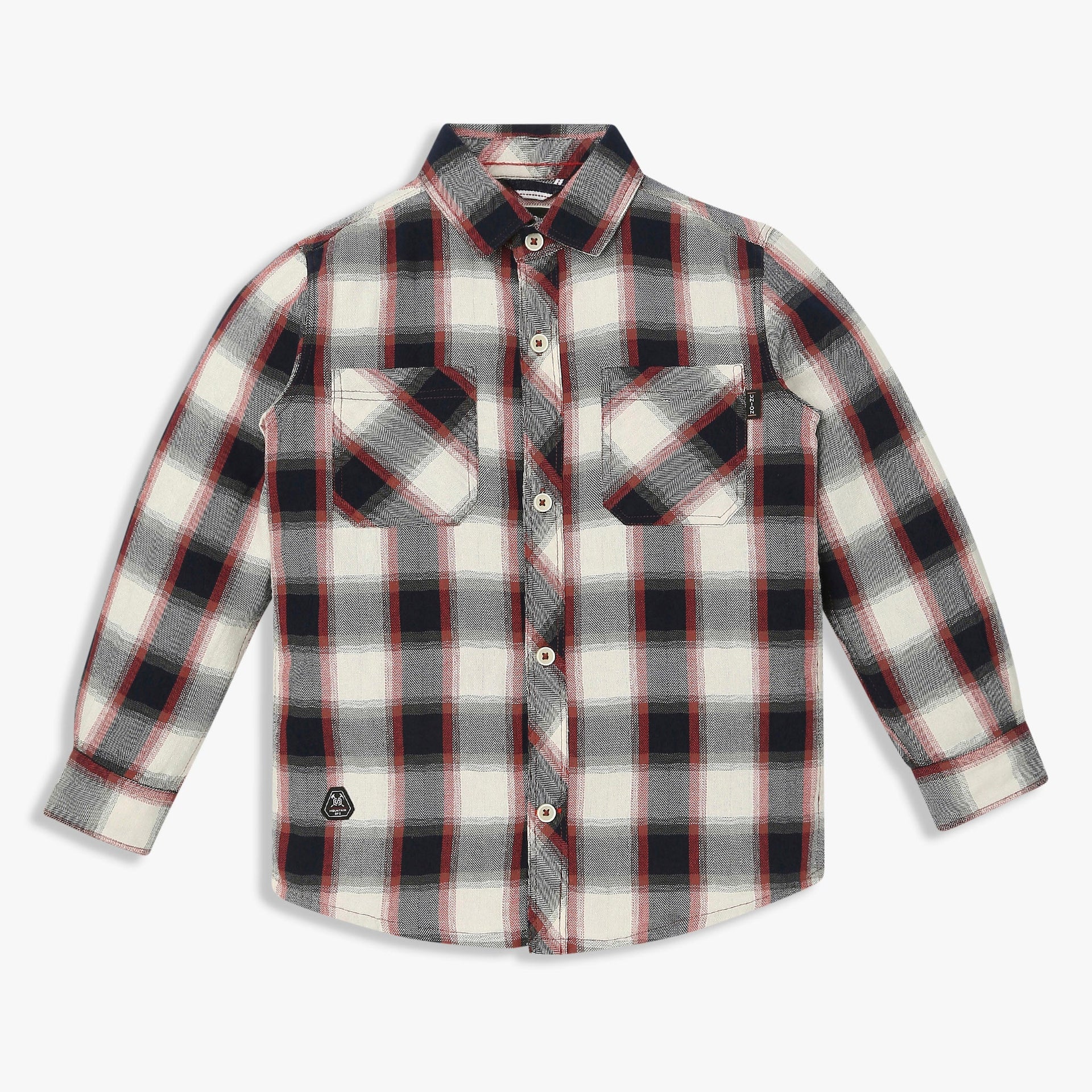 Cotton Checkered Shirt
