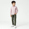 Boys Cotton Striped Shirt