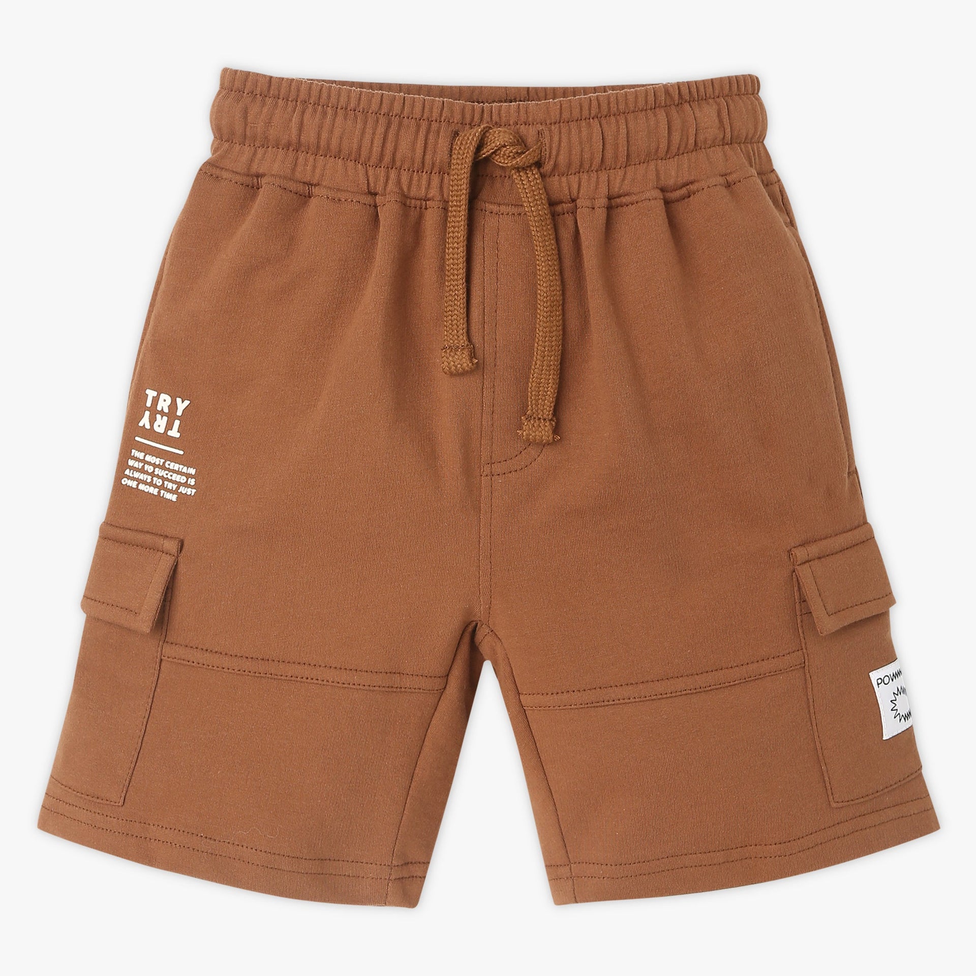 Boys Knee Length Oversize Cargo Shorts