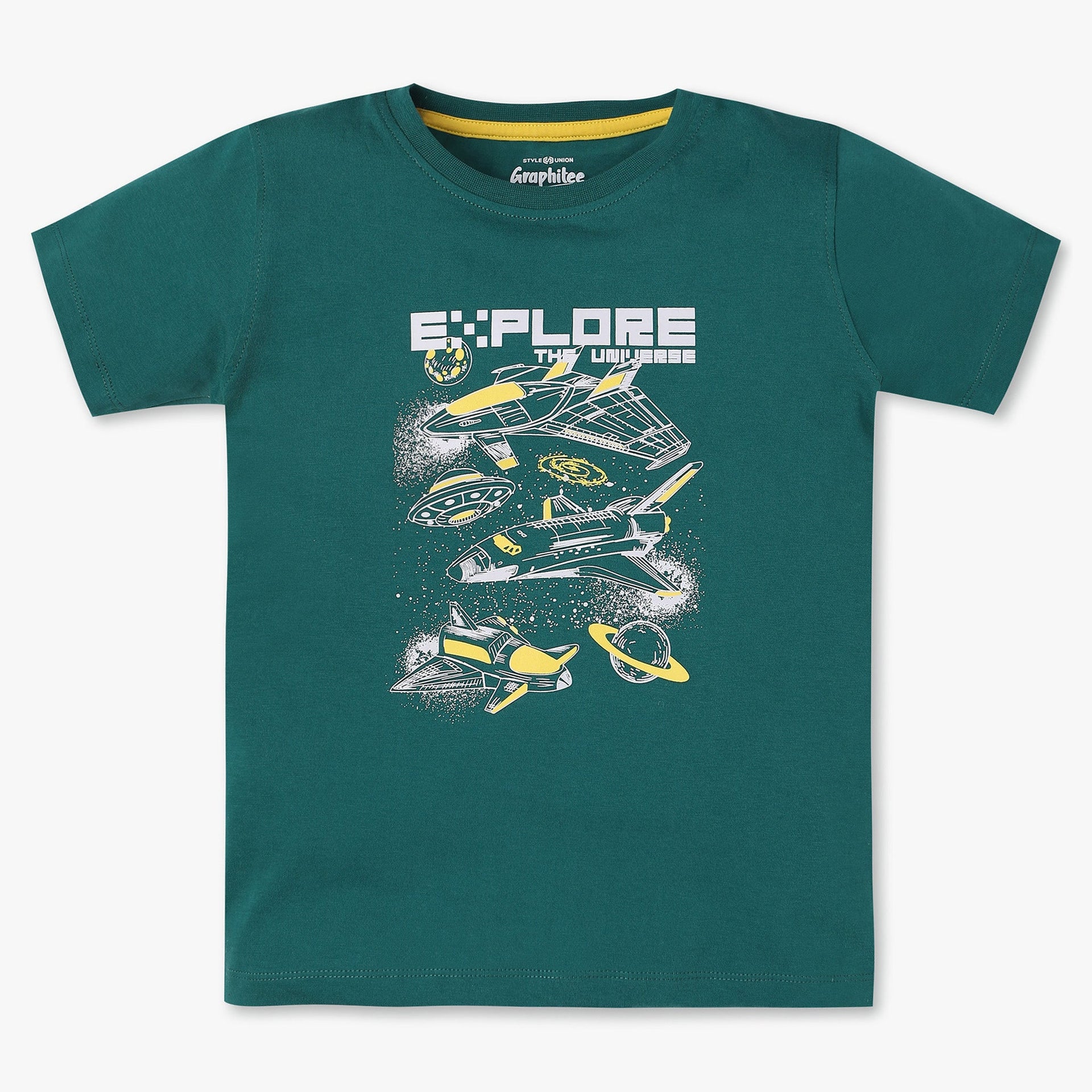 Boys Graphic Crew Neck T-Shirt