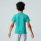 Boys Cotton Crew Neck Graphitee