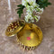 Brass KumKum Box, Sindoor Dani, Dabbi, Diameter (4 Inch), Gift Item