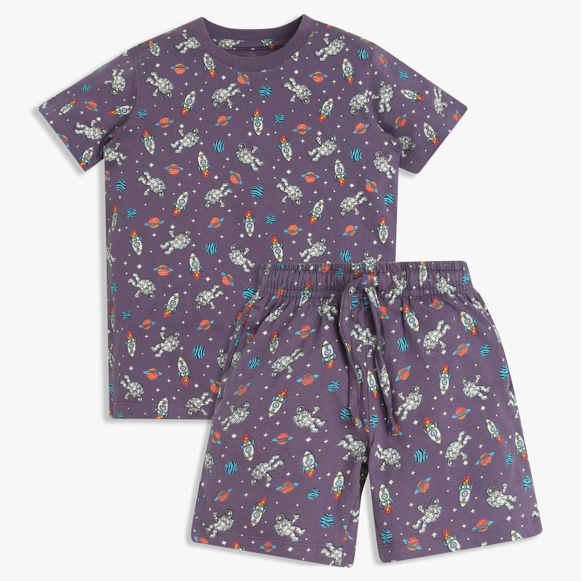 Boys Half Sleeve T-Shirt & Shorts Sleepwear Set
