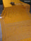 Banarasi crepe saree mango yellow with allover thread & zari weaves and woven border