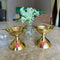 Brass Diya, Brass Panch Batti Diya, Deepam, Oil Lamp (Dia - 3 Inches)