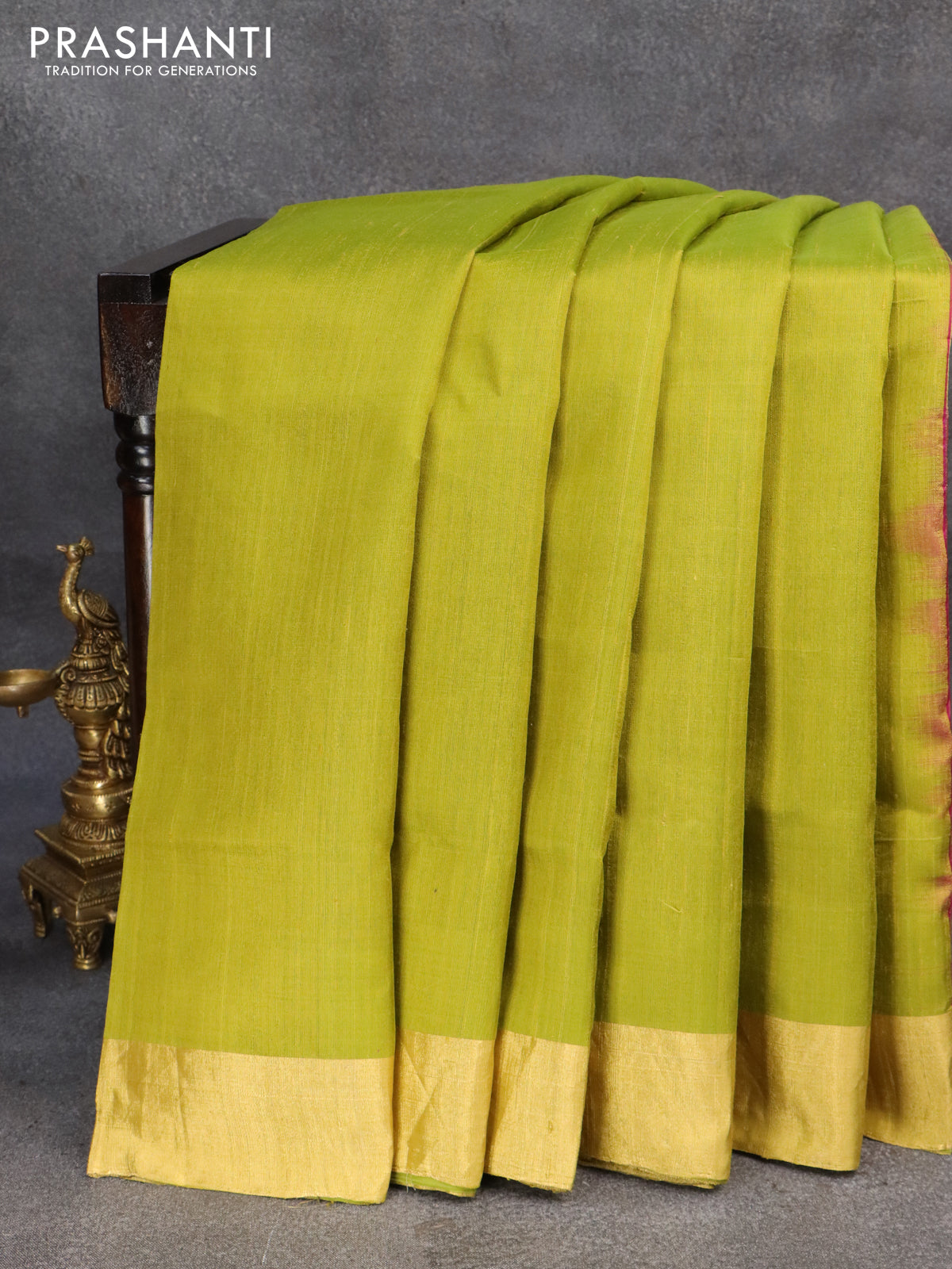 Purple Silk Cotton Saree