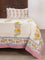 Champa Block Printed Cotton Bedsheet